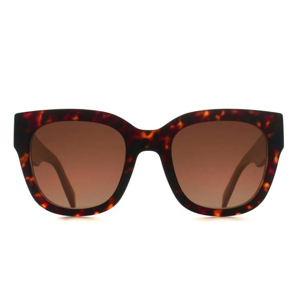 Prada Sunglasses PRC04S 17N80A Root Tortoise Brown Gradient