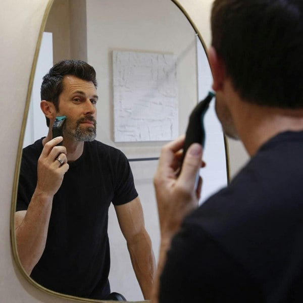 TanoShave with Dual Blade Razor Technology Unisex Electric Groomer Black