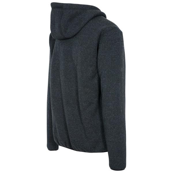 Trespass Mens Tableypipe Fleece Jacket - Black Marl - 