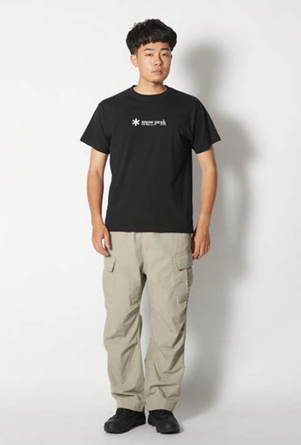 Snow Peak Soft Cotton Logo Short Sleeve T-Shirt