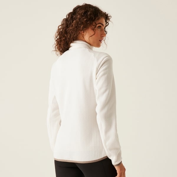 Regatta Women's Elzie Full Zip Fleece Jacket - Blanc De Blanc