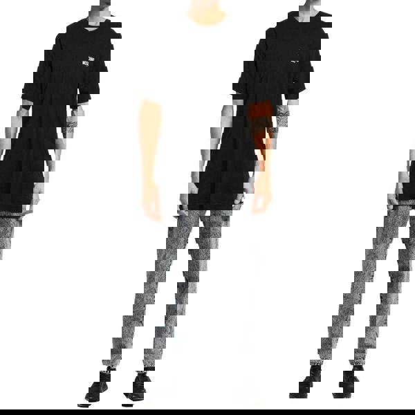 Moschino Unisex Adult Swim Logo Cotton T-Shirt - Black - 