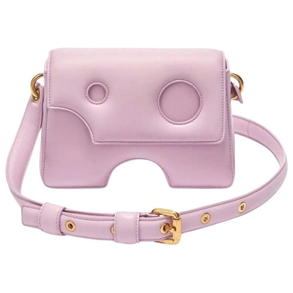 Off-White Burrow Shoulder 22 Lilac Over Shoulder Bag