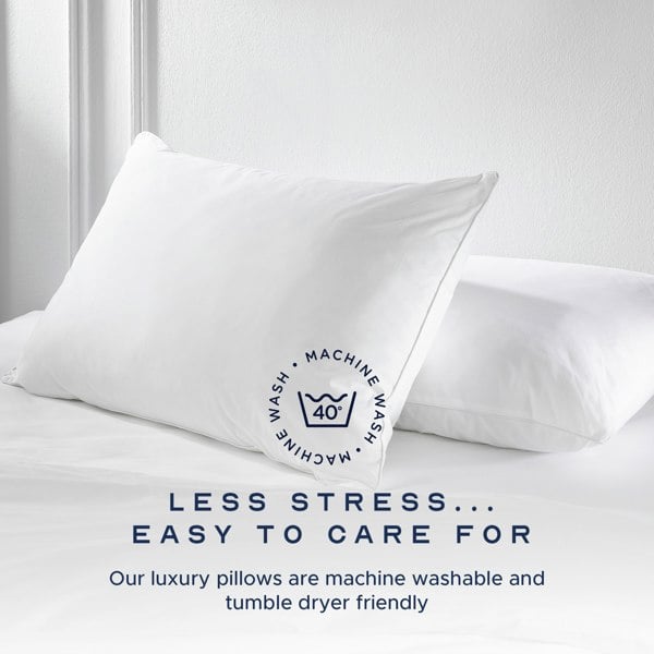 Snuggledown Luxurious Cotton Medium Support Pillow