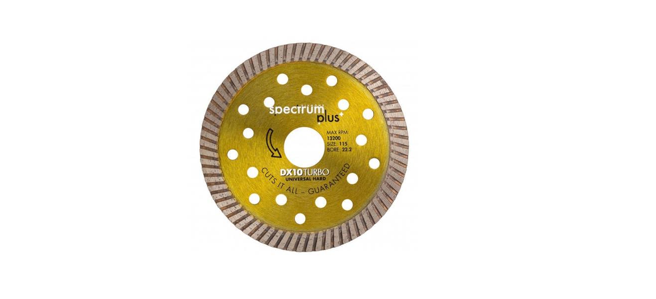 Ox Tools DX10 105 16mm Spectrum Plus Diamond Blade