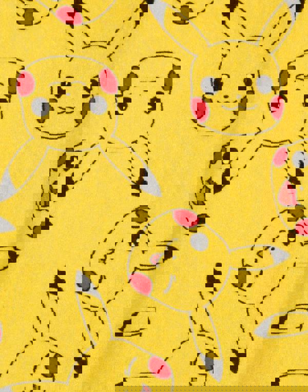 Pokemon Unisex Kids Yellow Poncho Towel