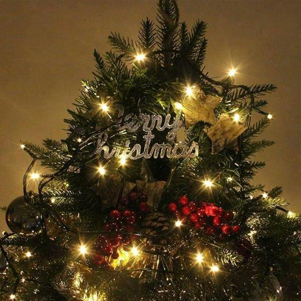 Warm White Outdoor Christmas Fairy Lights with Remote Control, 480 or 720 LED, 29m Cluster String Lights image 6