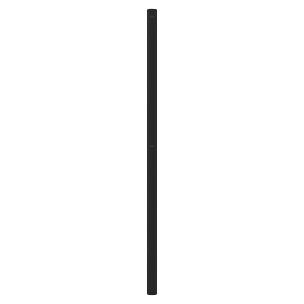 Berkfield Metal Headboard Black 150 cm