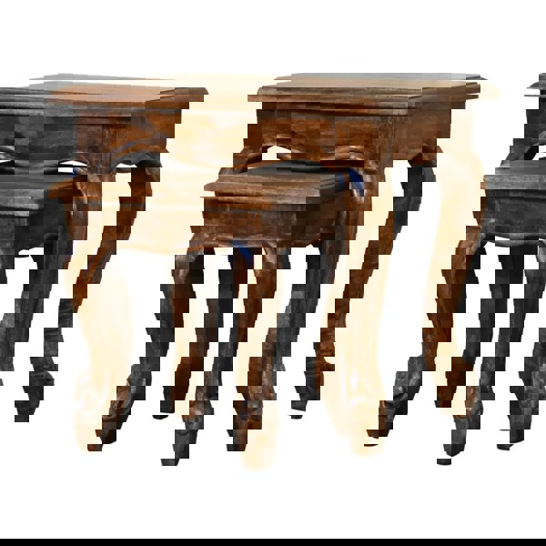 Artisan Furniture Chestnut French Style Stool Set