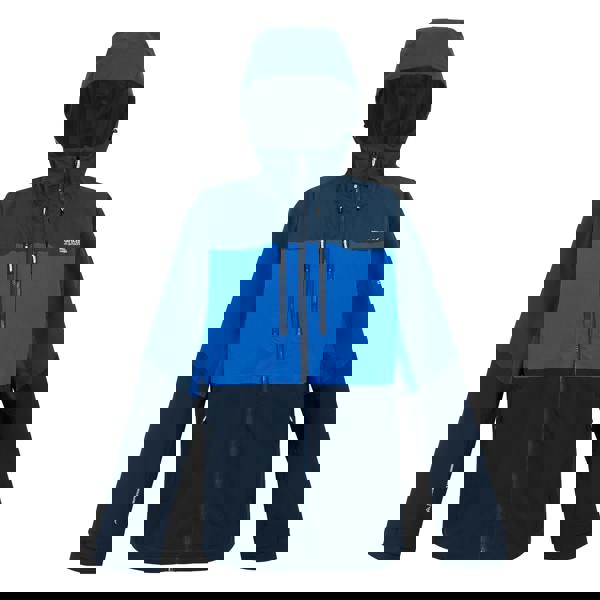 Regatta Mens Maland II Waterproof Jacket - Olympian Blue/Moonlight Denim