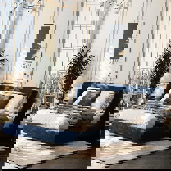 Diana King Size Bed, Super King Size Bed, Velvet-Rit Concept-Rit Concept