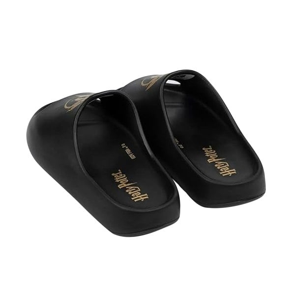 Harry Potter Womens/Ladies Moulded Footbed Sliders - Black