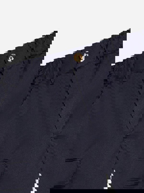 Versace Boys Logo Cargo Shorts in Blue