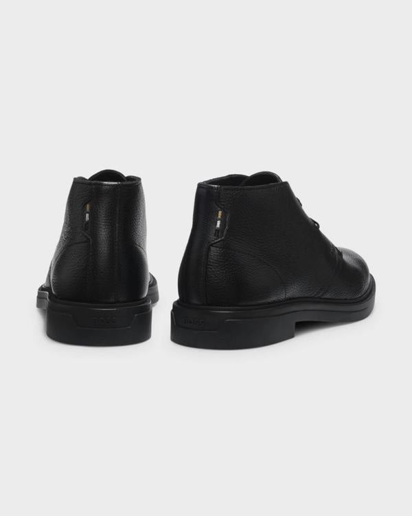 BOSS Orange Calev_Desb_grwl Mens Boots - Black 001 | CHO | Designer Footwear,Mens Footwear,Boots,Short Boots
