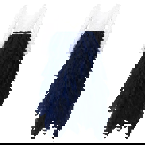 Rear of dress to show detailing