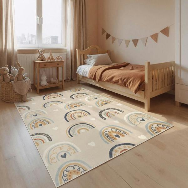 Hanse Home Adventures Kids Rug Bowie Beige Multicolour