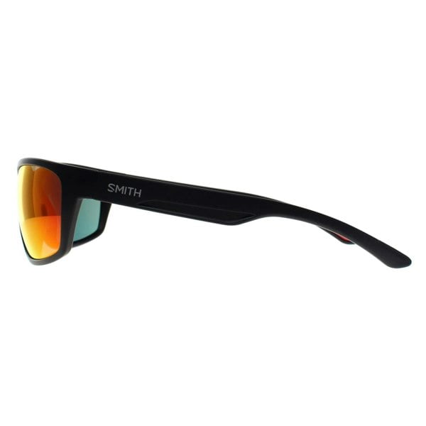 Smith Sunglasses Journey 003 UZ Matte Black Red Multilayer Mirror