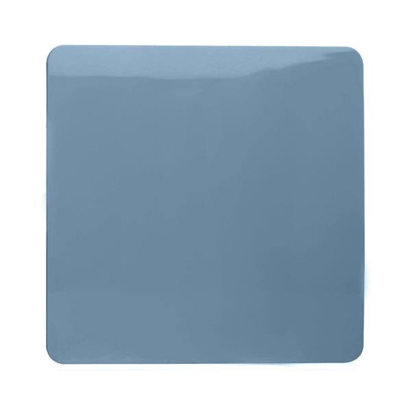 Trendi Switch Single Blanking Plate in Sky Blue