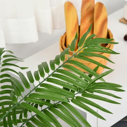 Wyld Haus Dimi Keha Pair Of Artificial Palm Style Trees In Pots 125cm