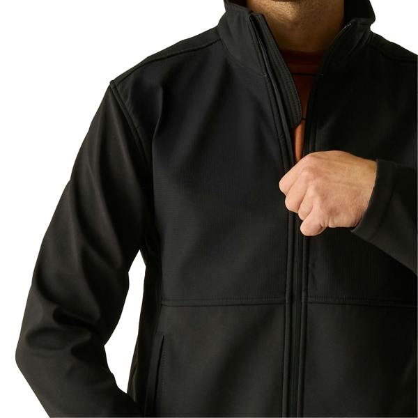 Regatta Professional Unisex Adult Recyclable Soft Shell Jacket - Black - 