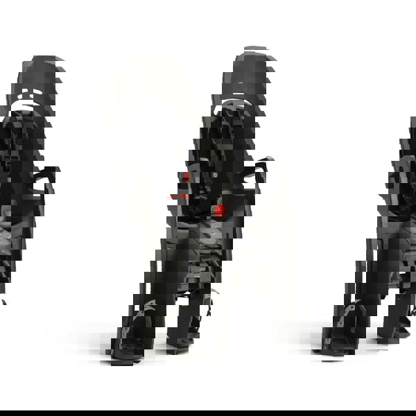 Hamax Zenith Child Bike Seat With Carrier Adapter - Grey/Black