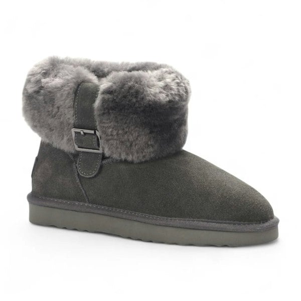 Leather Company Granite - Women's Sheepskin Suede Winter Boots