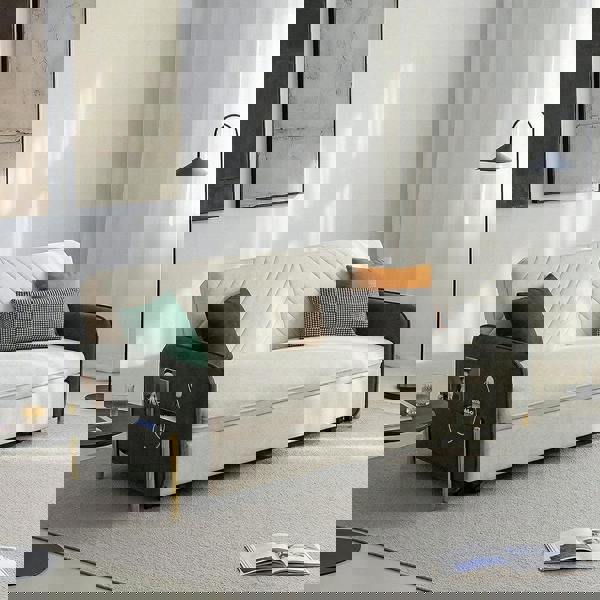 Weilai Concept Aditi Two Seater Sofa Bed, Green