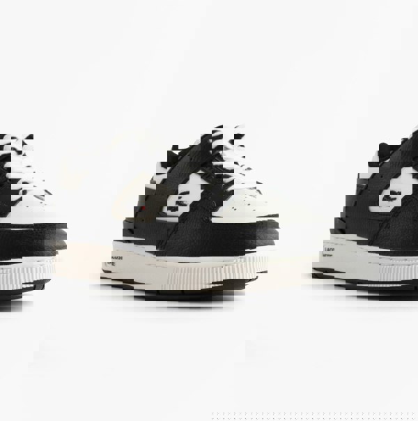 Lacoste COURT CAGE Mens Court Trainers Trainers Black/White