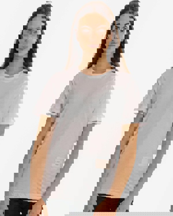 Calvin Klein Small Logo Patch Womens Tee