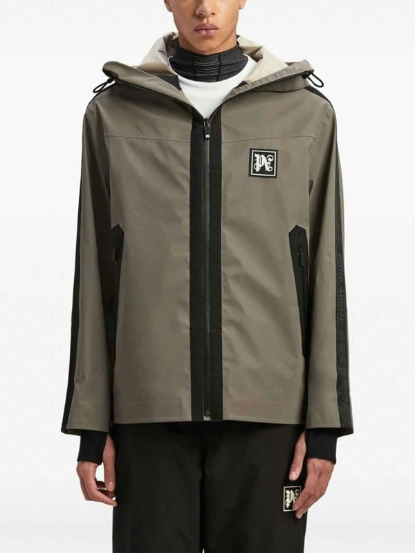 Palm Angels Reflective Ski Jacket Grey - Supplied FashionPALM ANGELS