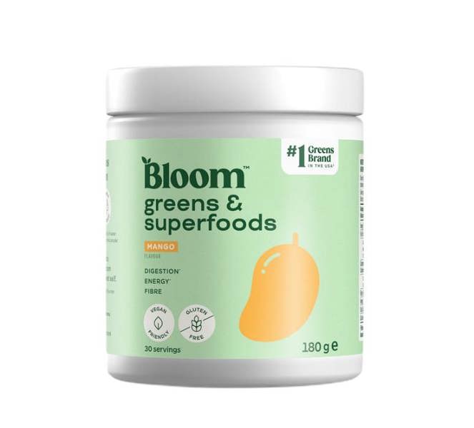 Bloom Greens & Superfoods, Mango - 180g