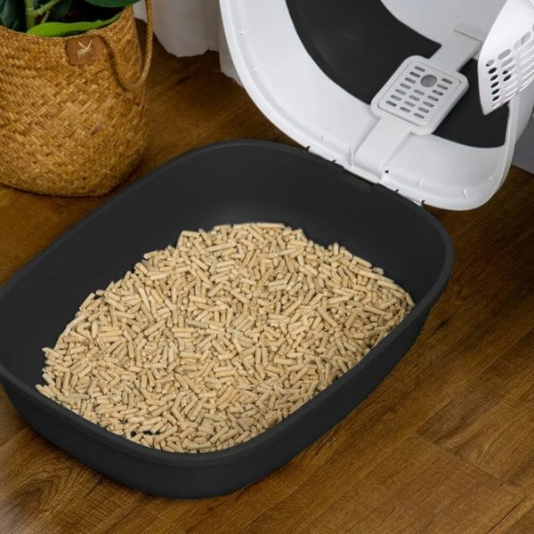 Extra Large Hooded Cat Litter Box Living and Home