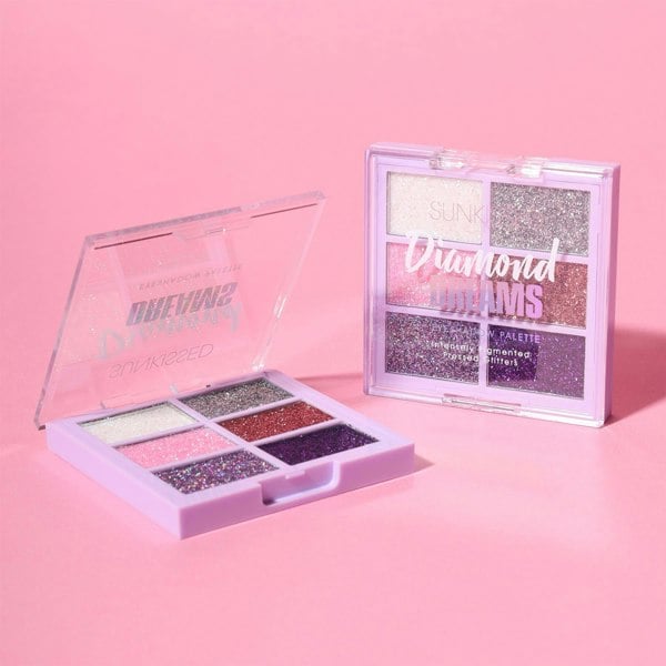 Sunkissed Diamond Dreams Eyeshadow Palette ( 6 x 1.1g Eyeshadow) Intensely Pigmented Pressed Glitters