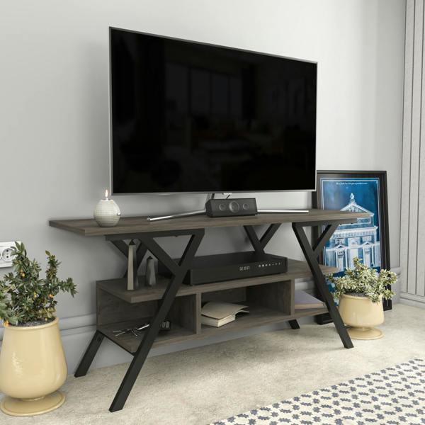 Decorotika Minerva Modern Tv Stand TV Cabinet for TV's up to 55"