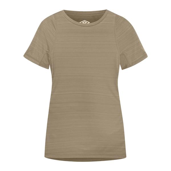 Umbro Womens/Ladies Pro Marl Polyester Training T-Shirt - Moon Rock Marl - 