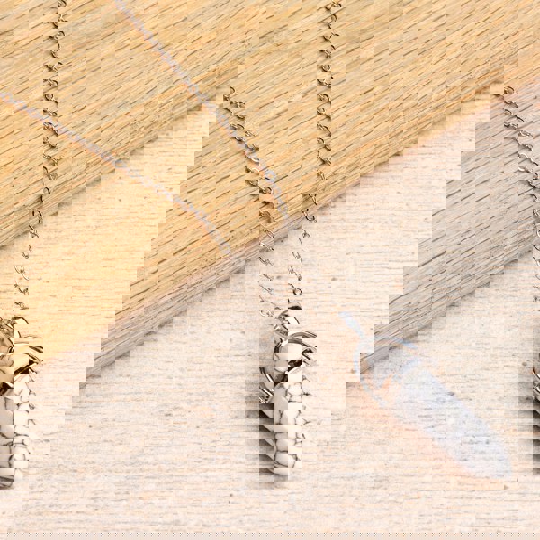 Myga Silver Plated Crystal Pendant