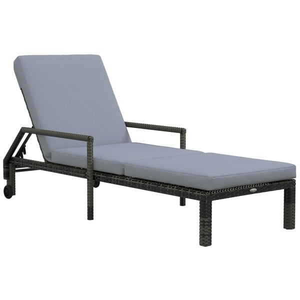 Rattan Single Lounge