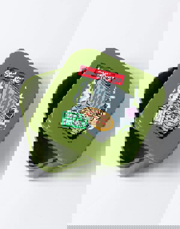 Teenage Mutant Ninja Turtles Boys Green Character Lunch Bag, Lunch Box and Bottle Set (One Size)