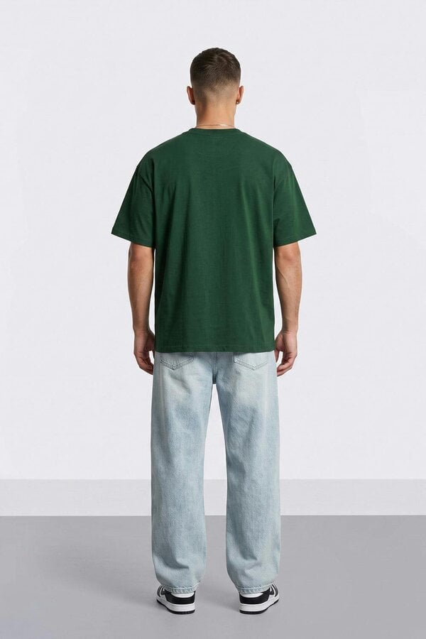 London Attitude Burn Out Limited Edition Oversized Heavyweight Graphic T-Shirt