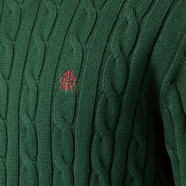 Joules CABLE CREW Sweatshirt   in  Green
