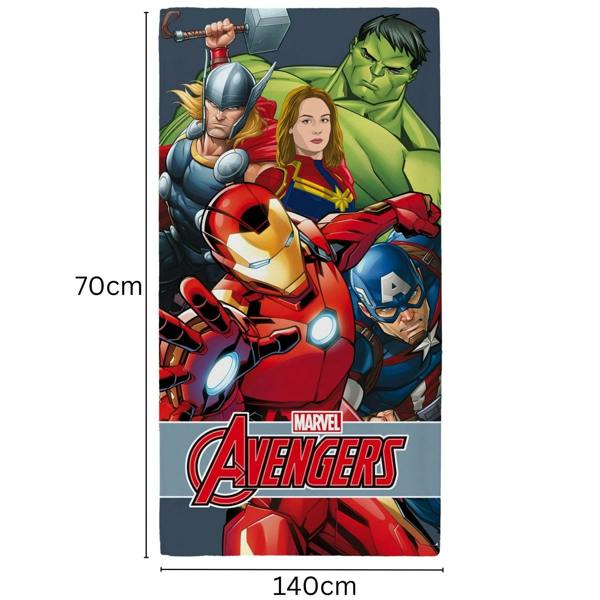 Avengers Power Towel 70x140cm - VW