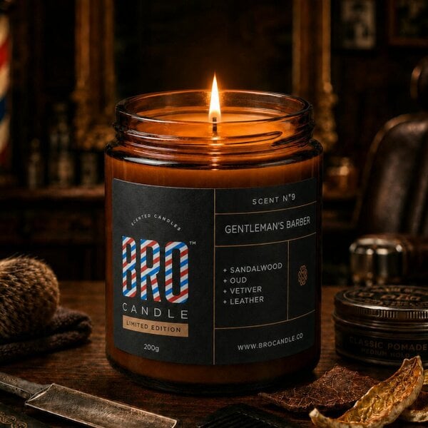 The Gentleman's Barber Candle