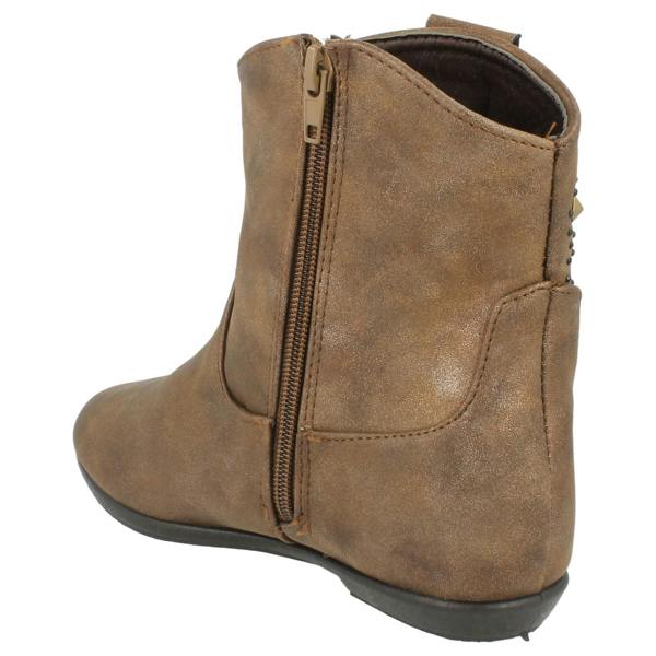 Spot On Girls Spot On Flat Ankle Boots