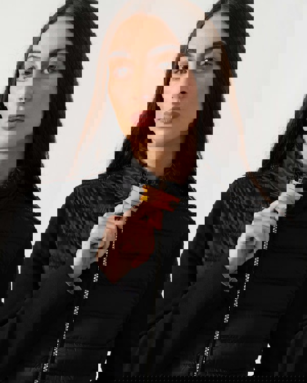 Parajumpers Danette Womens Fleece/Nylon Jacket - Black 541