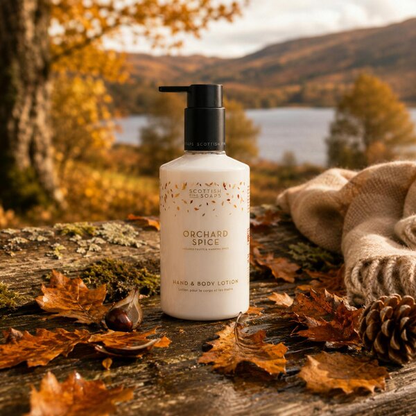 Scottish Fine Soaps Scottish Fine Soaps Orchard Spice Hand Care Set 2X300ml Pump Bottles Duo