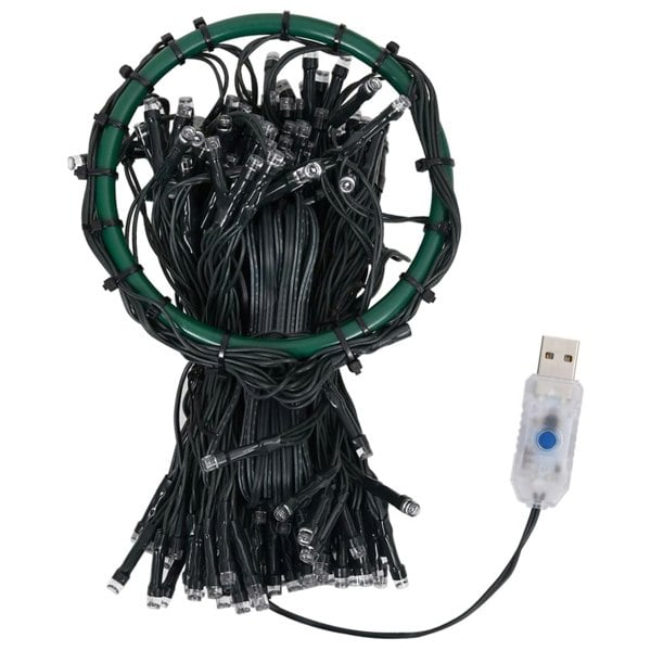 Berkfield Tree Lights with 500 LEDs Blue 500 cm Indoor Outdoor