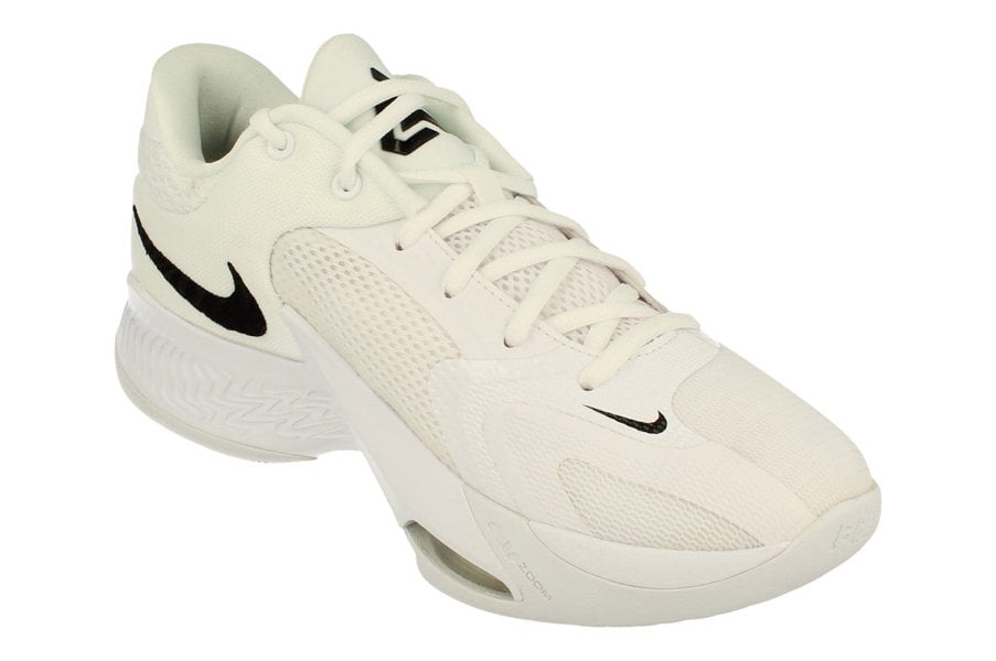 Nike Zoom Freak 4 Tb Promo Mens Basketball Trainers Dx6652  100 - White Black White 100 - Photo 3