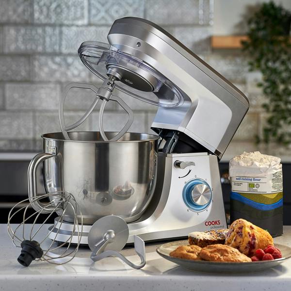 Cooks Professional 7L Stand Mixer | Silver