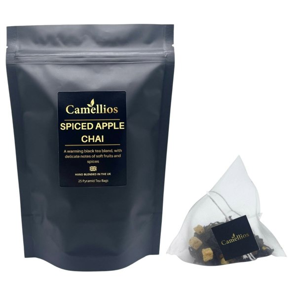 Camellios Spiced Apple Chai - Pyramid Tea Bags