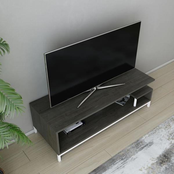 Decorotika Reilly Modern Tv Stand TV Cabinet for TV's up to 55"
